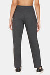 Rosaline Easy Movement Cotton Rich Track Pants - Black Beauty — thumbnail 3